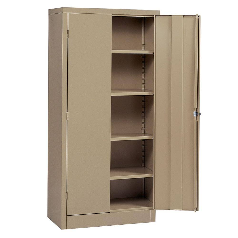 72 H 36 W TAN Shelving Cabinet Z364359