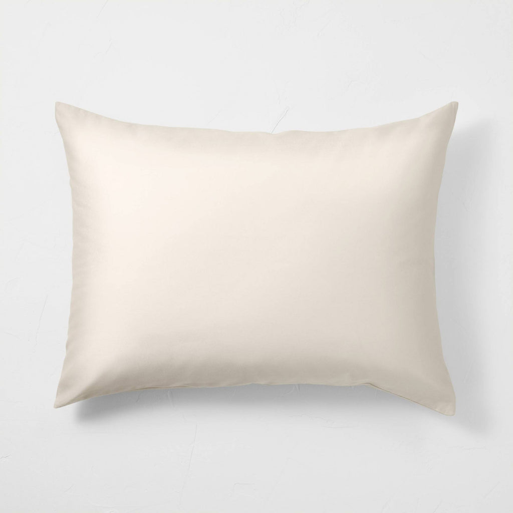 Full/Queen Supima Washed Sateen Duvet & Sham Set Natural B913
