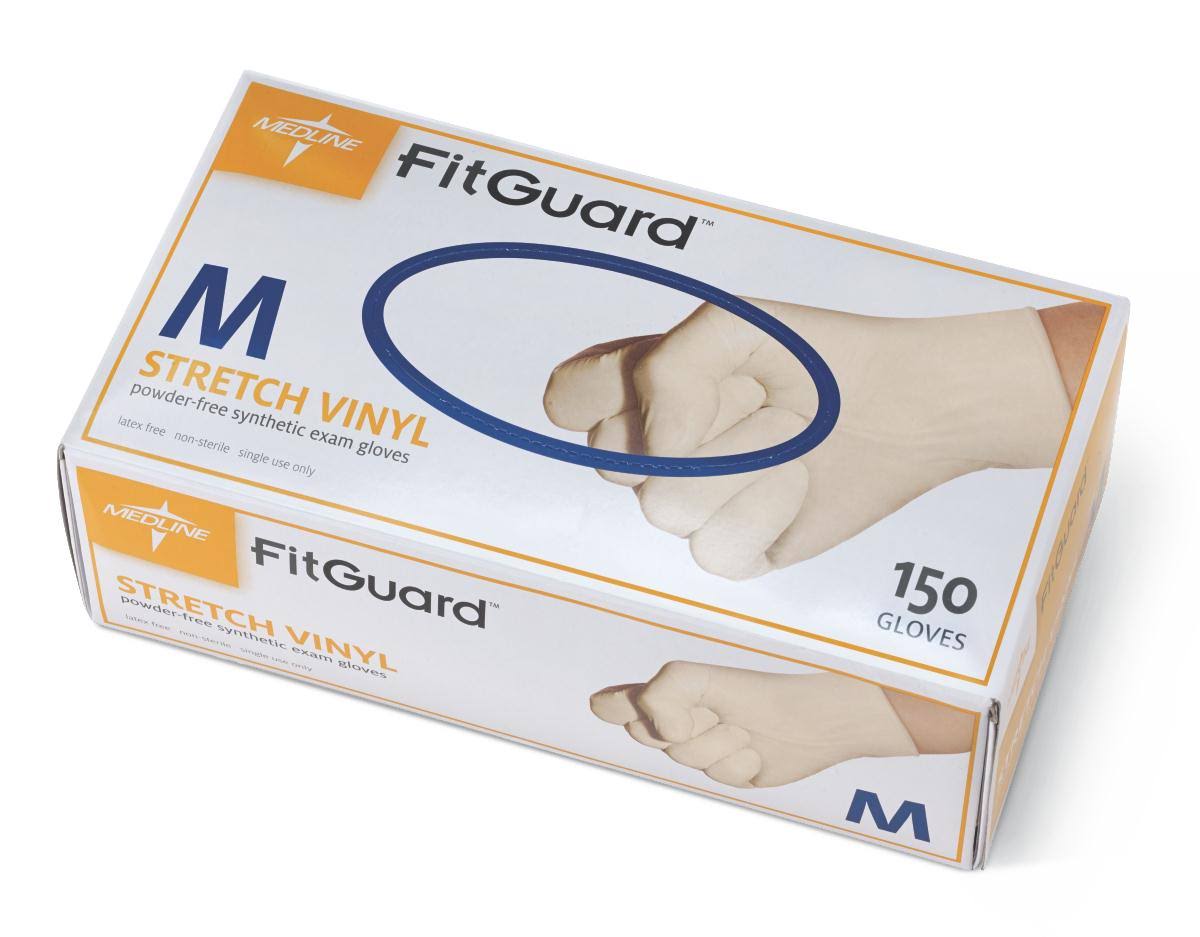 Powder-Free Stretch Vinyl Exam Gloves, Small, 1500/Case T30351