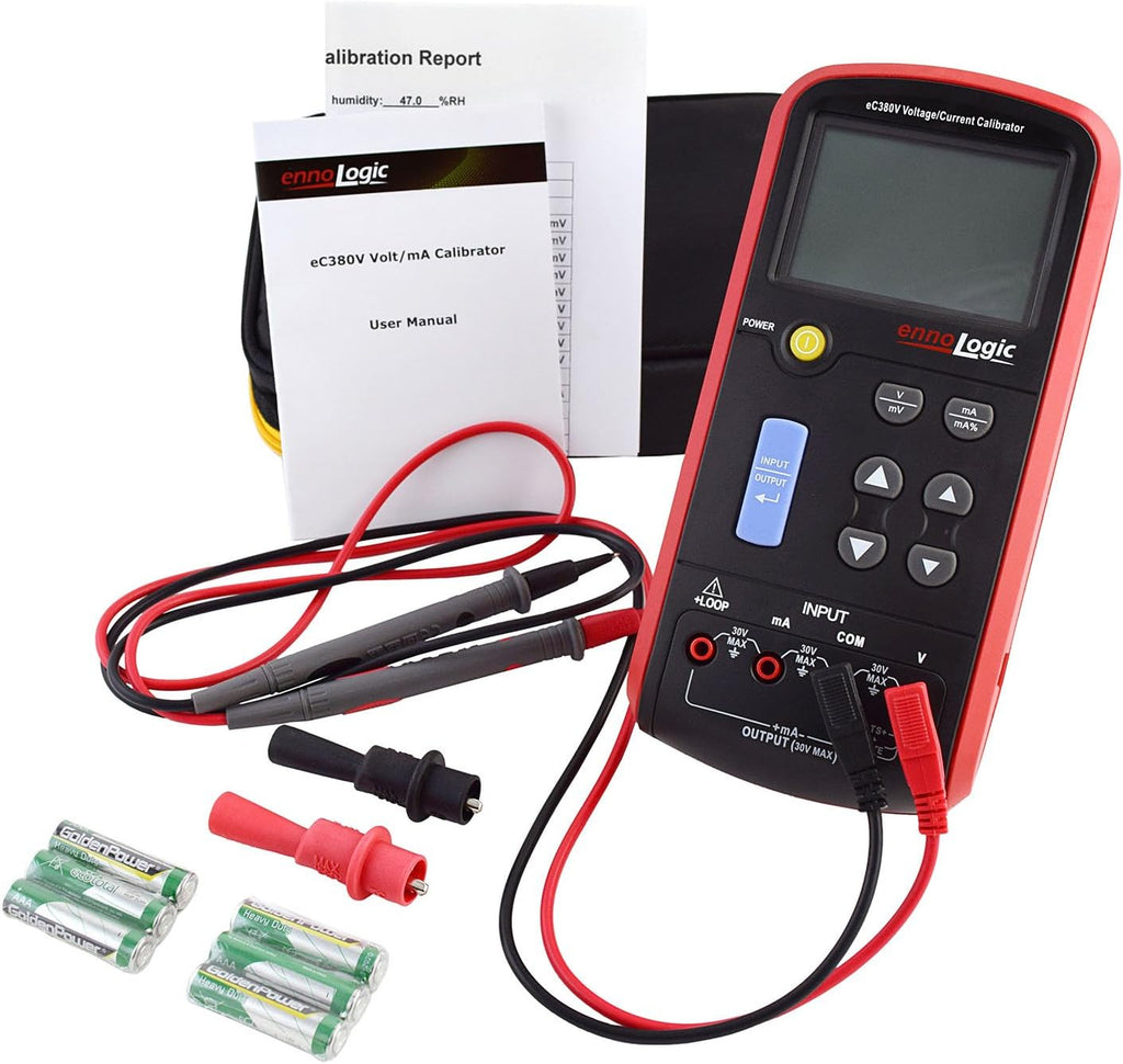 Volt mA Loop Process Calibrator Signal Generator Simulator W125
