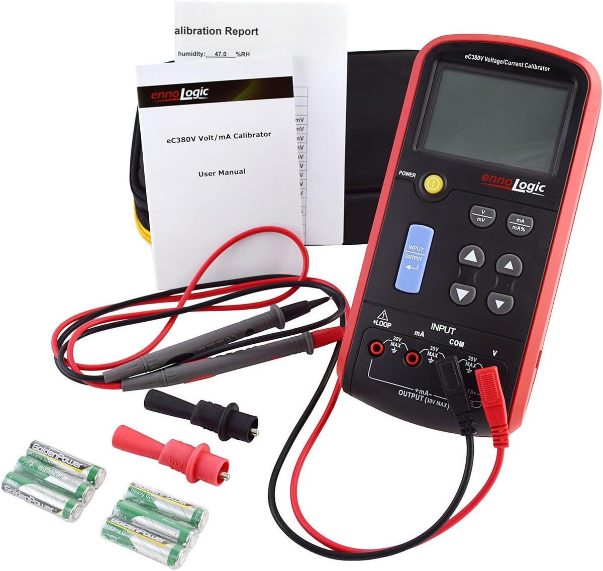 Volt mA Loop Process Calibrator Signal Generator Simulator W125