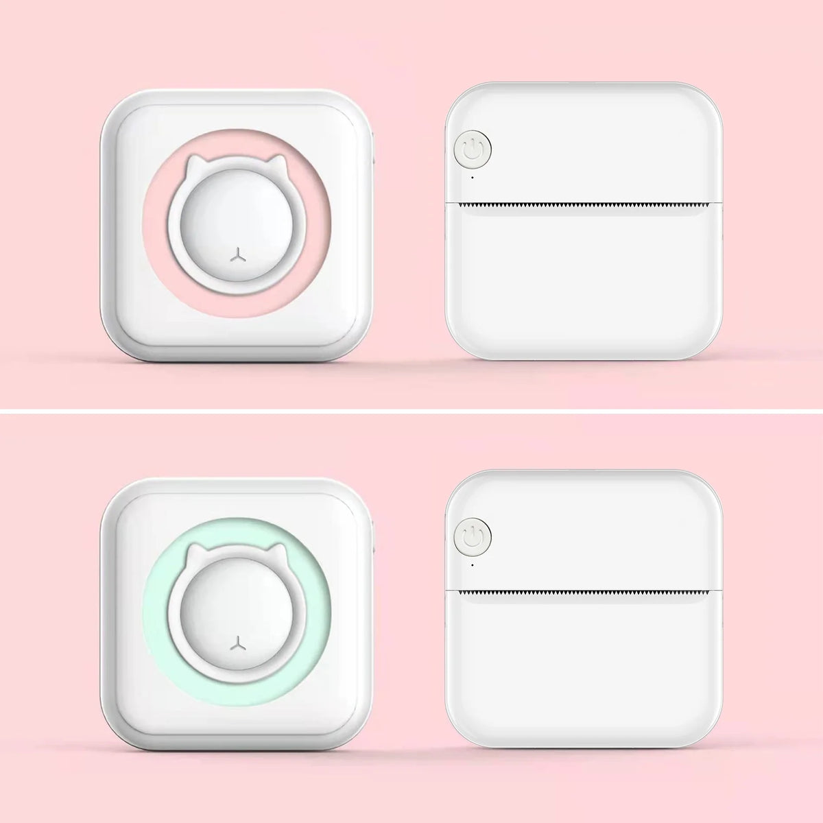 Portable BT Printer for Smartphone, 11 Paper Rolls Included B2201