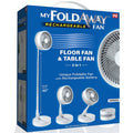 2in1 Foldable Portable Rechargeable Fan A858186