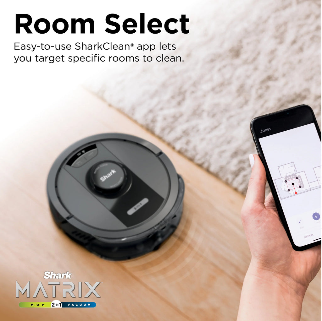 Bagless Robot Vacuum & Mop with Home Mapping F96075