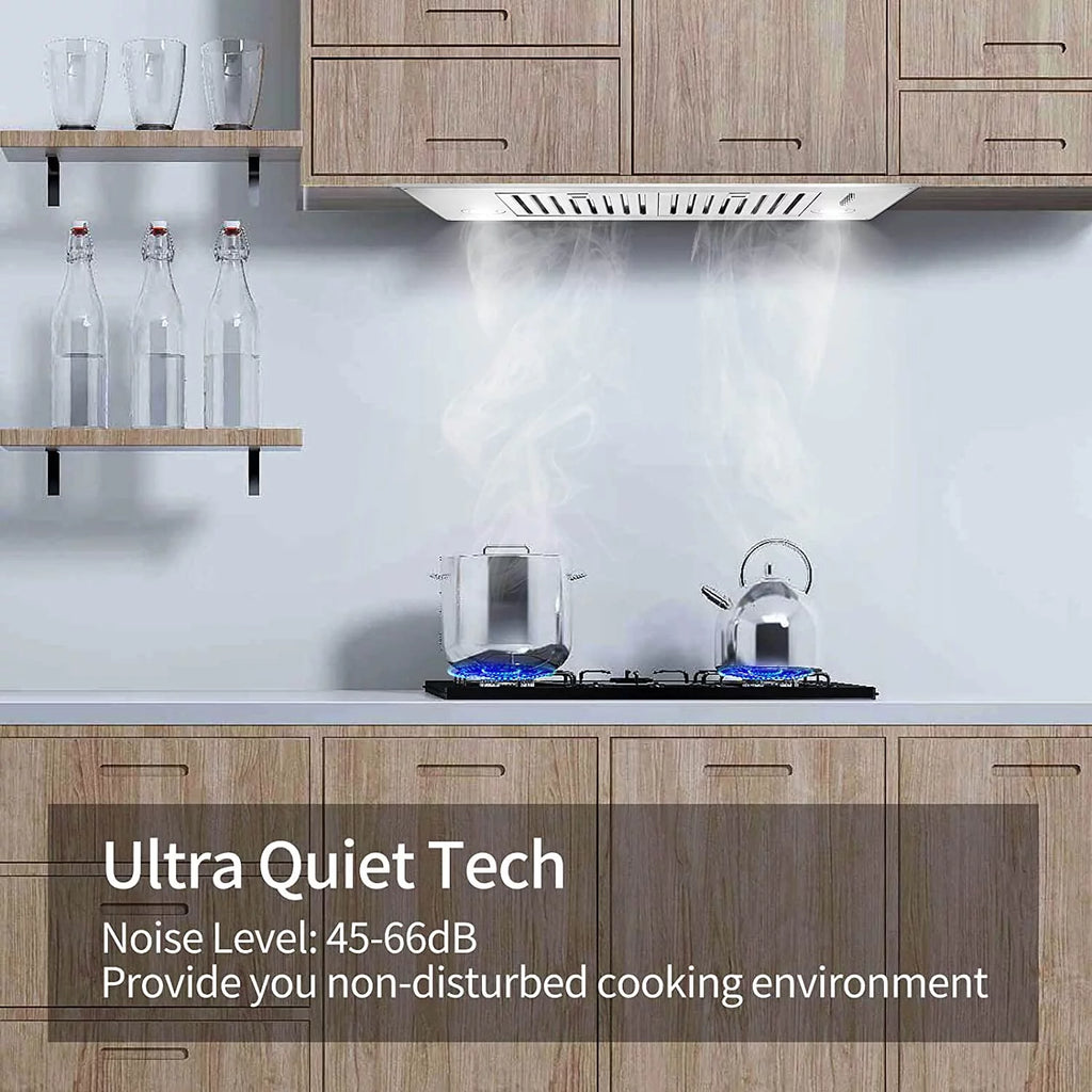 30 inch 600 CFM Built-in Stainless Steel Range Hood C767