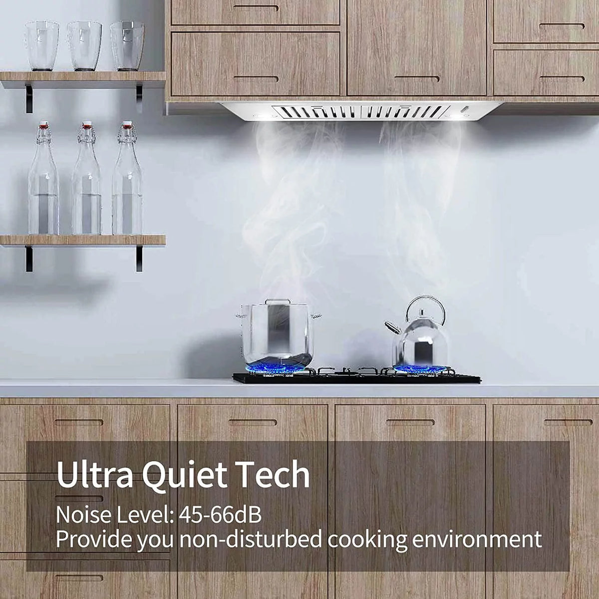 30 inch 600 CFM Built-in Stainless Steel Range Hood C767