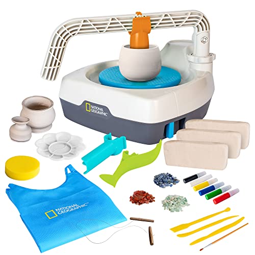 Pottery Wheel Kit for Kids with Air Dry Clay N576