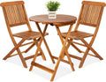 3-Piece Acacia Wood Bistro Set F3557