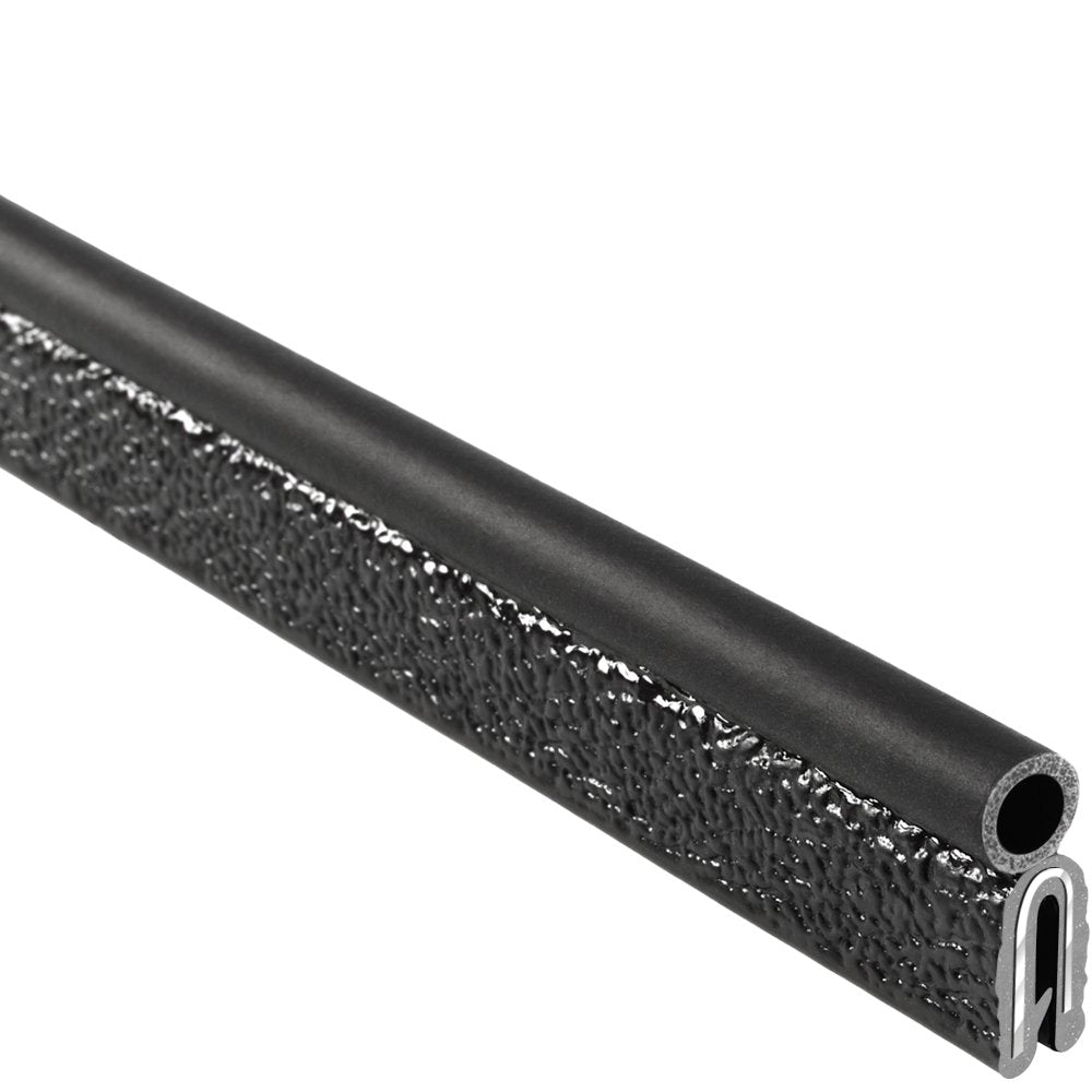PVC Plastic Trim Seal with EPDM Rubber Seal, 25 ft Length P636385