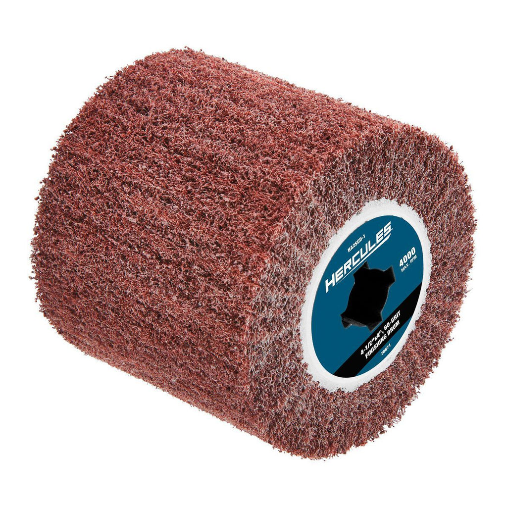 4-1/2 in. x 4 in. x 3/4 in. 60-Grit Finishing Drum Y455