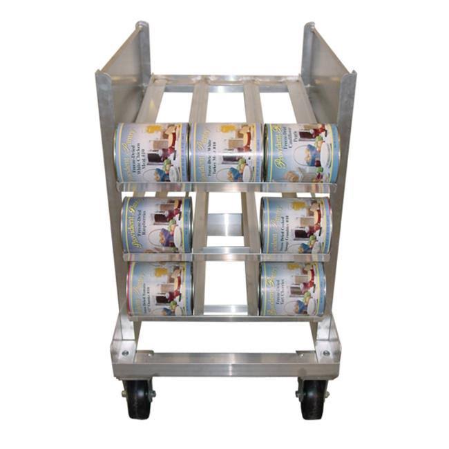 Mobile Half Size Can Racks J492250
