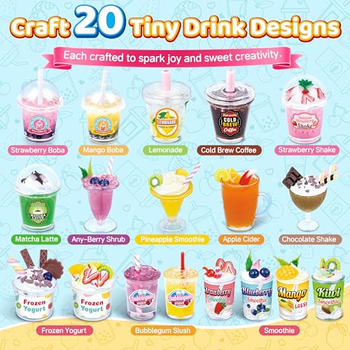 20 PCS Miniature Drink Marker Kit L789
