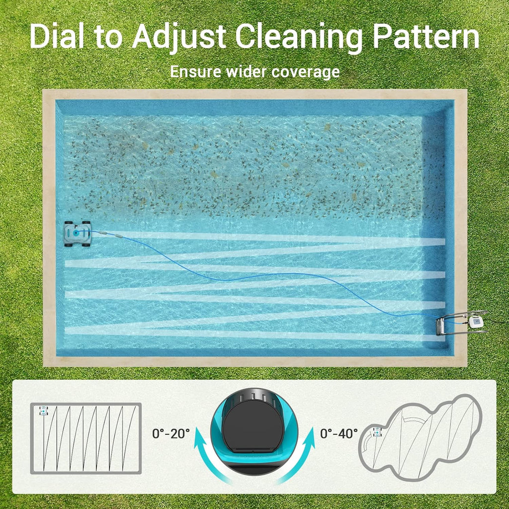 Robotic Pool Cleaner for Above Ground Pools up to 33 Feet Z4348