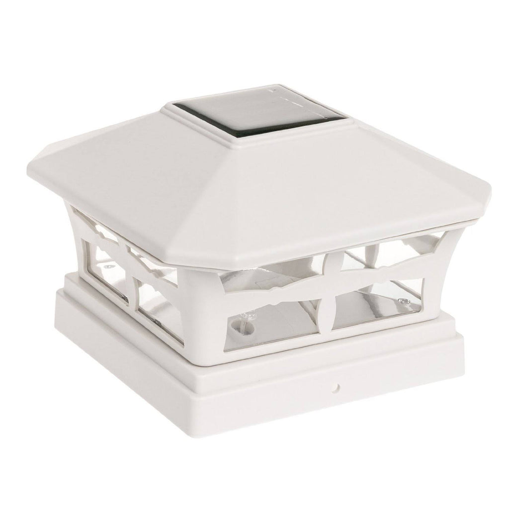 6 Pack Solar Powered Post Cap Light X39915