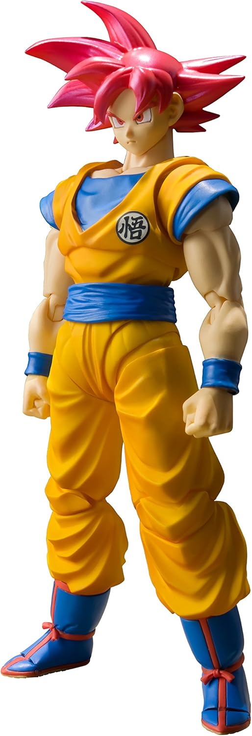 S.H. Figuarts Super Saiyan God Son Goku Action Figure H4993