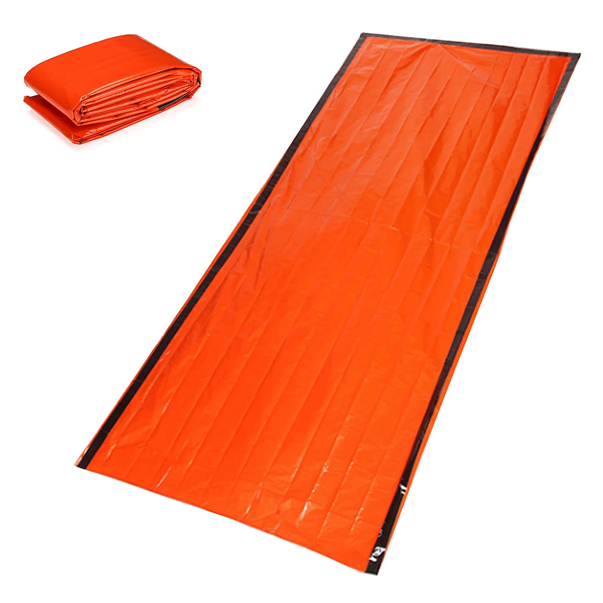 Waterproof Heat Reflective Thermal Poncho Raincoat with Sleeping Bag and Tent Shelter M533