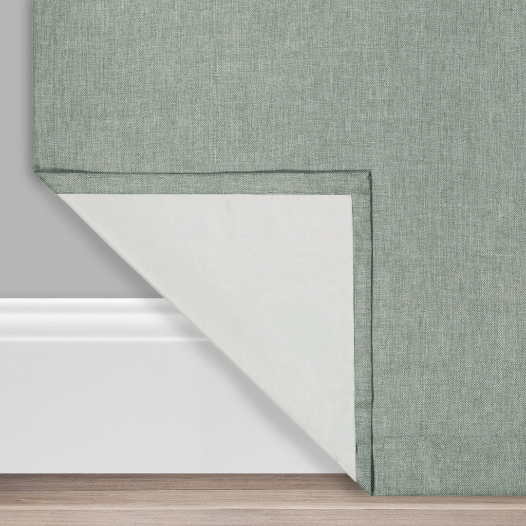 Celadon 50 x 95 Blackout Grommet Top Window Panel N95605