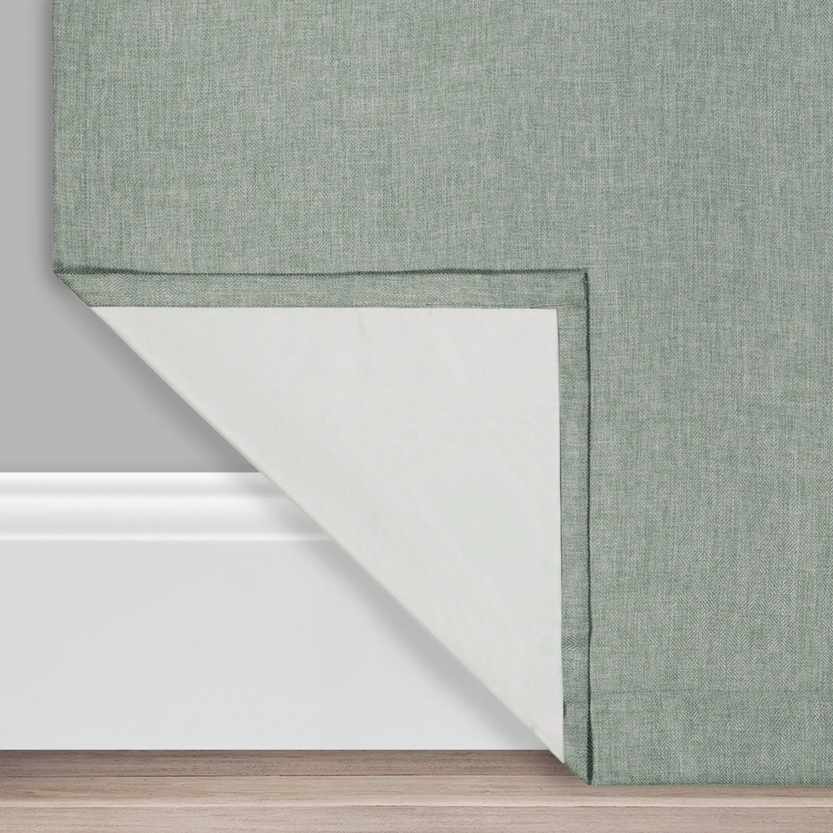 Celadon 50 x 95 Blackout Grommet Top Window Panel N95605