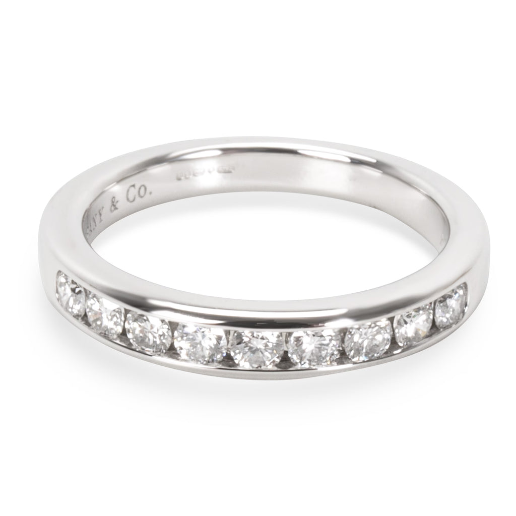 Platinum 9 Diamond Wedding Band 1/3 Ctw Pre-Owned S484