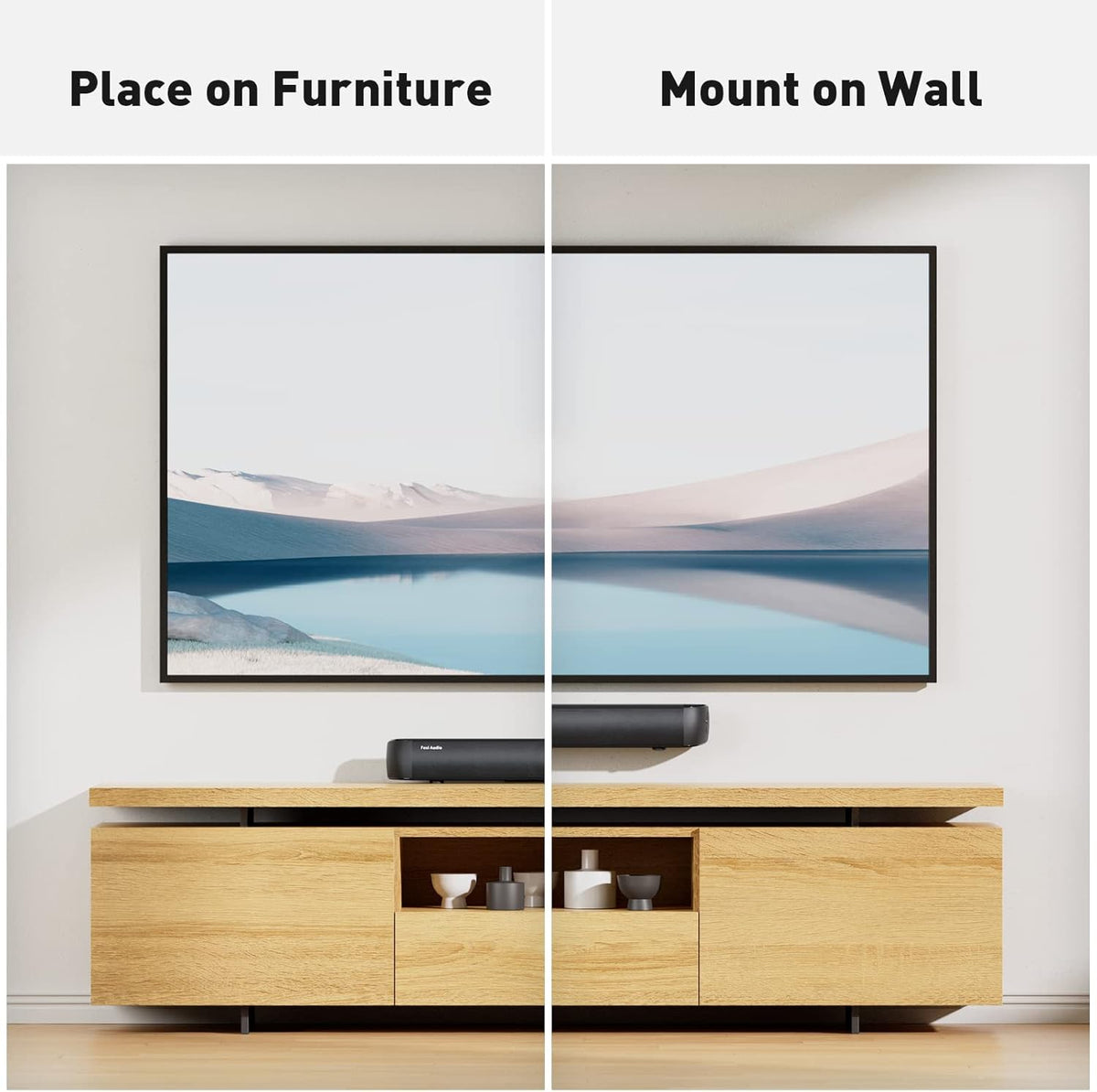 Bluetooth Sound Bar for TV, 18.35-Inch, Pack of 2 Y5190