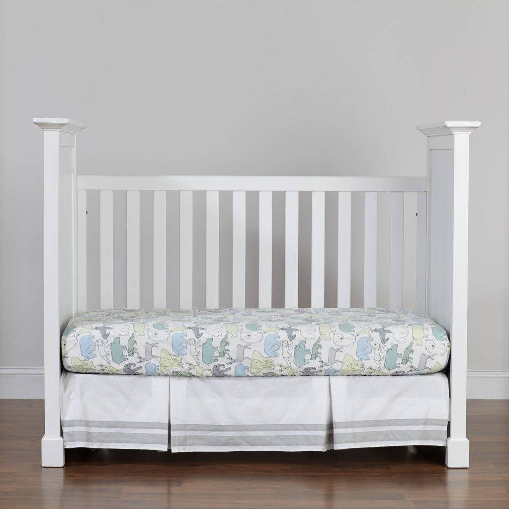 White 3-in-1 Convertible Crib M85045