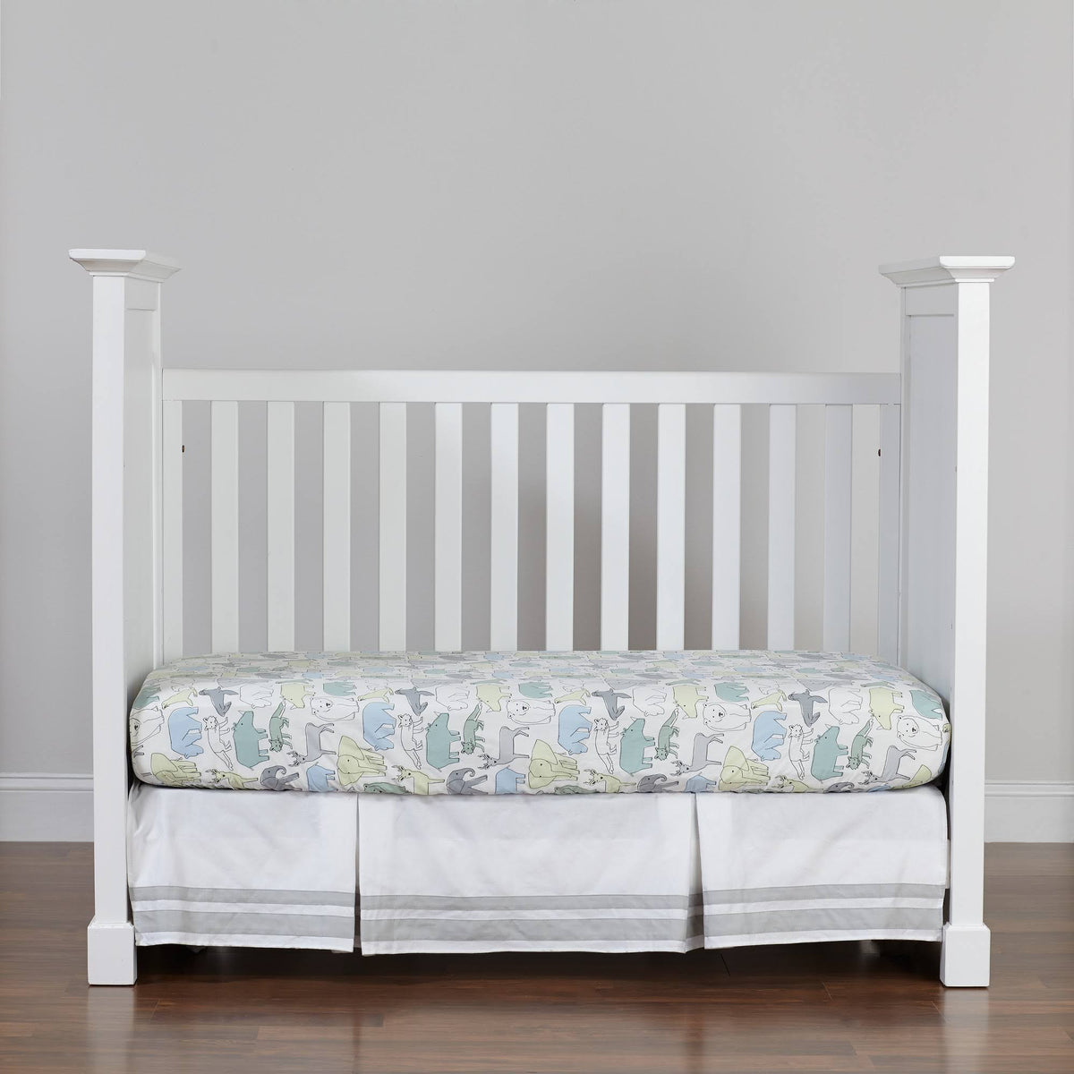 White 3-in-1 Convertible Crib M85045