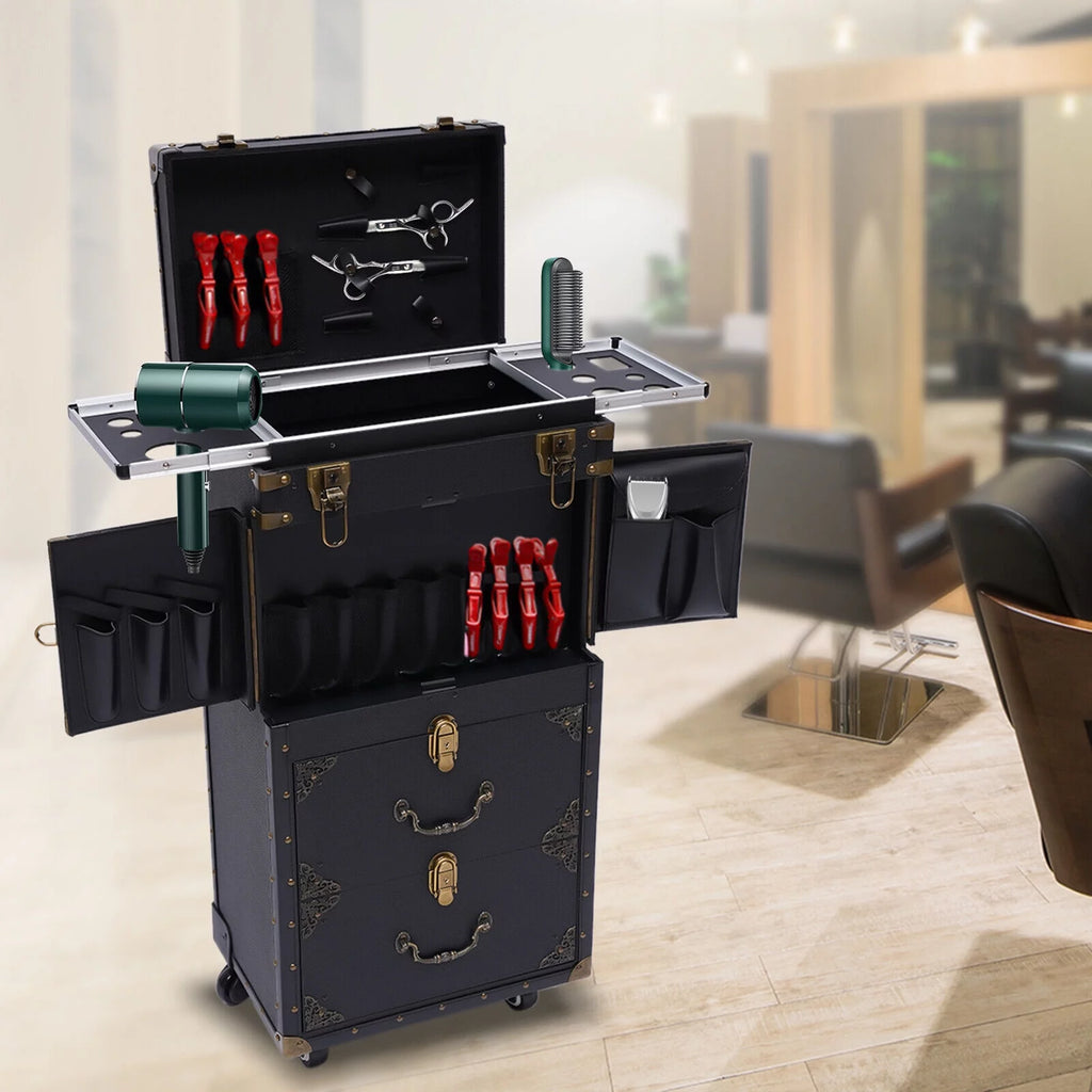 Rolling Salon Cart Trolley N643