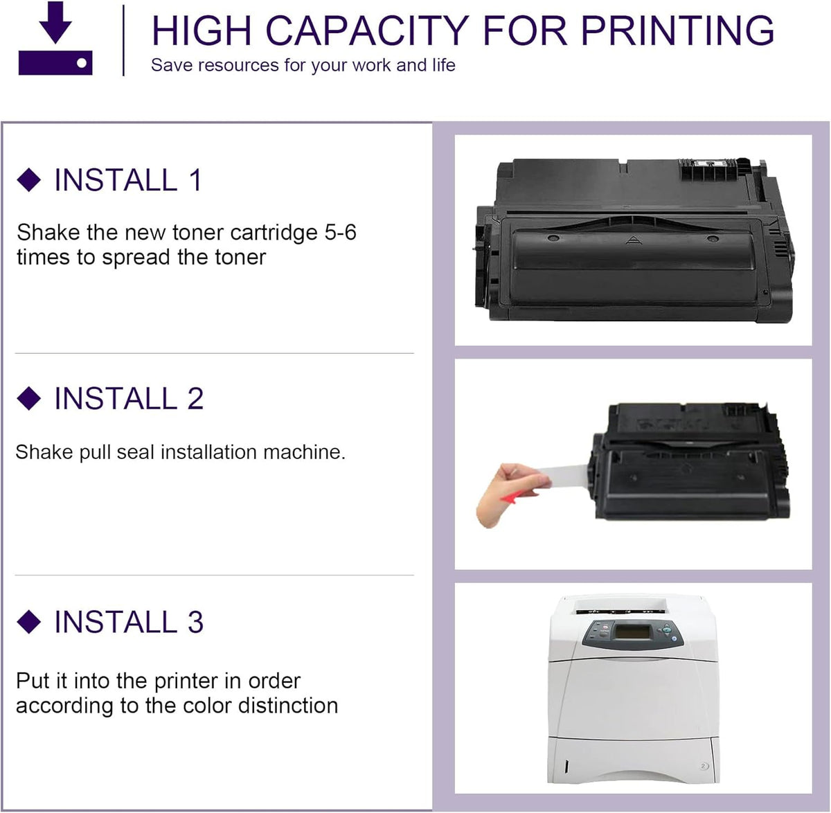 2 Pack Black Toner Cartridge W60635