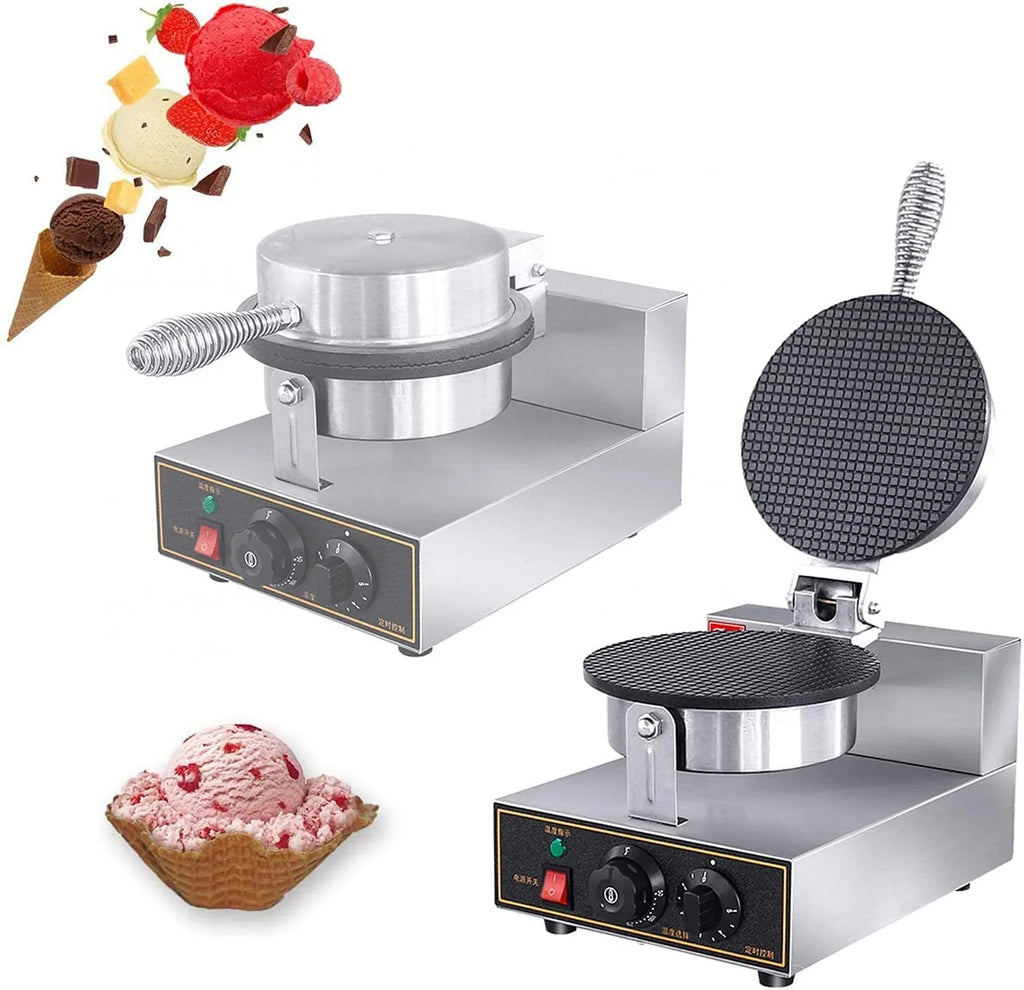 1200W Electric Ice Cream Cone Waffle Maker Machine C946540