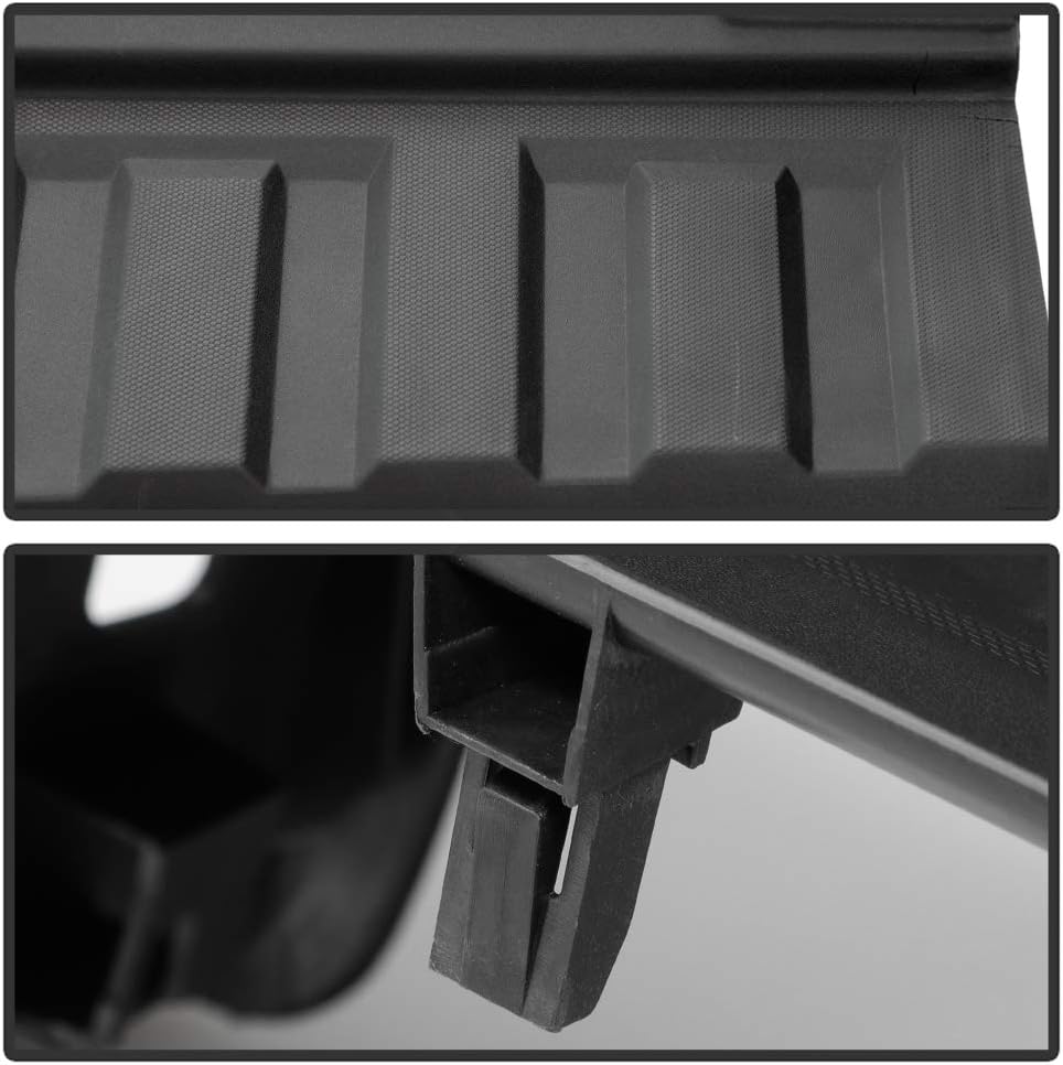 Black Textured Rear Bumper Center Step Pad Assembly B718109