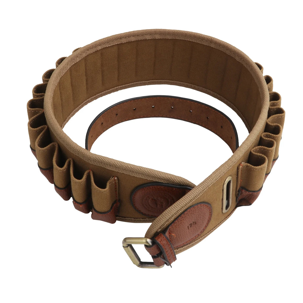 Brown Canvas Shot Shell Ammo Holder U228588