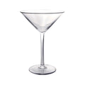 8 oz clear polycarbonate martini glass I817