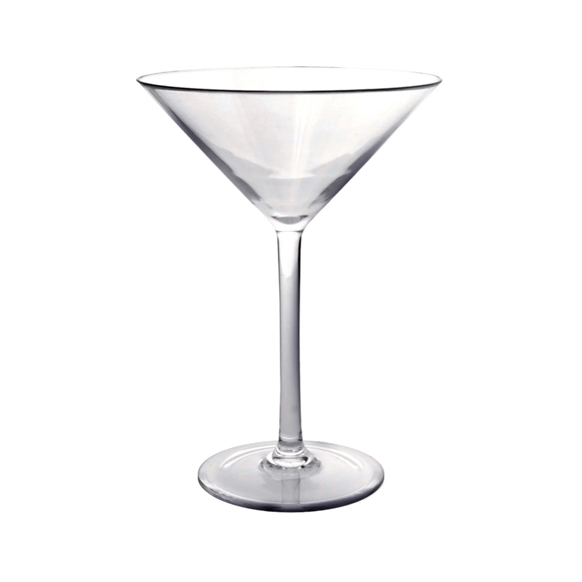 8 oz clear polycarbonate martini glass I817