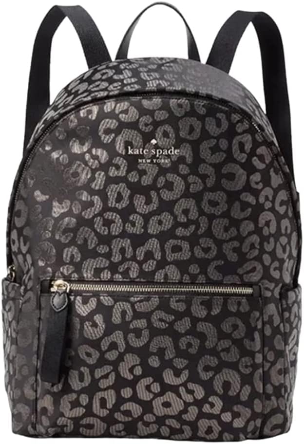 Black Nylon Backpack R207