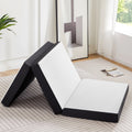 4 inch Tri-fold Memory Foam Mattress Topper with Washable Cover U68402