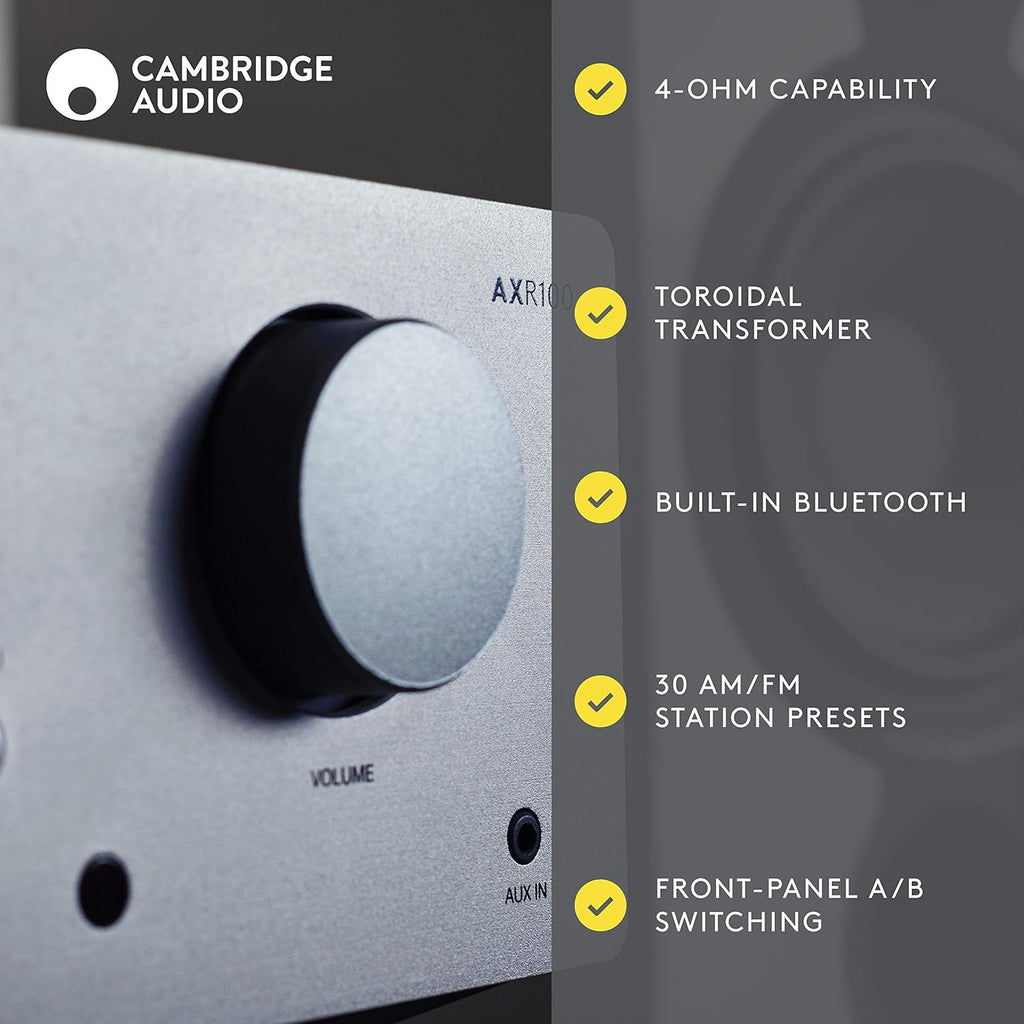 100-Watt Stereo Receiver with Bluetooth C2341