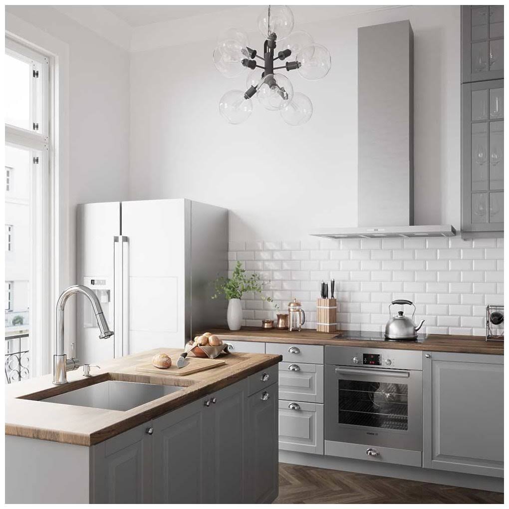 Chrome Pull-Out Spray Kitchen Faucet O45333