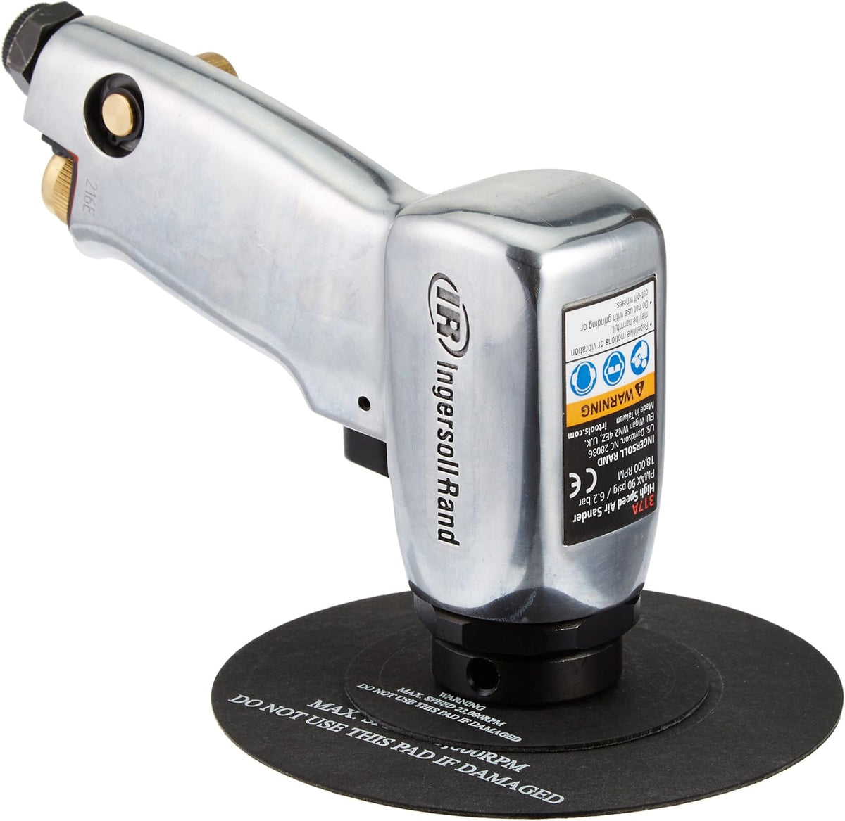 6” Orbital Air Dual-Action Sander, 10,000 RPM, Pack of 2 D8889