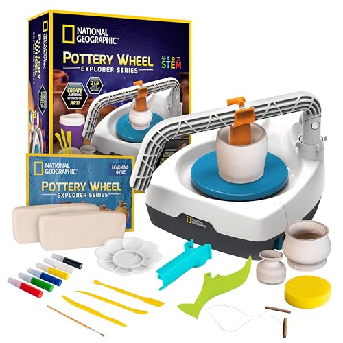 Pottery Wheel Kit for Kids with Air Dry Clay N576