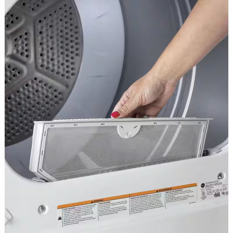 7.2 cu.ft. Vented Electric Dryer in White M189