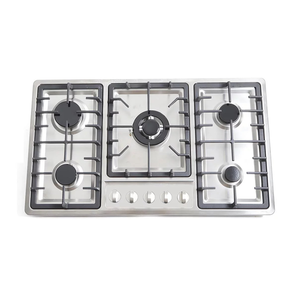 Stainless Steel 5 Burner Gas Cooktop N3019
