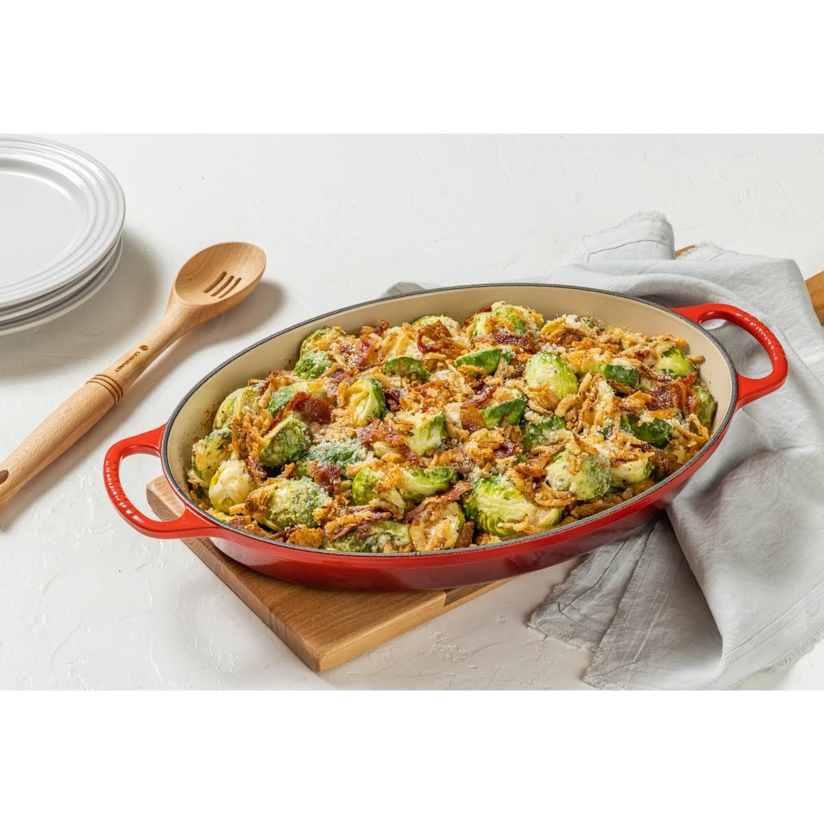 3-Quart Cast Iron Oval Baker P3896