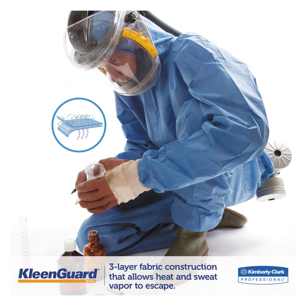 Blue 2X-Large Coveralls K39474