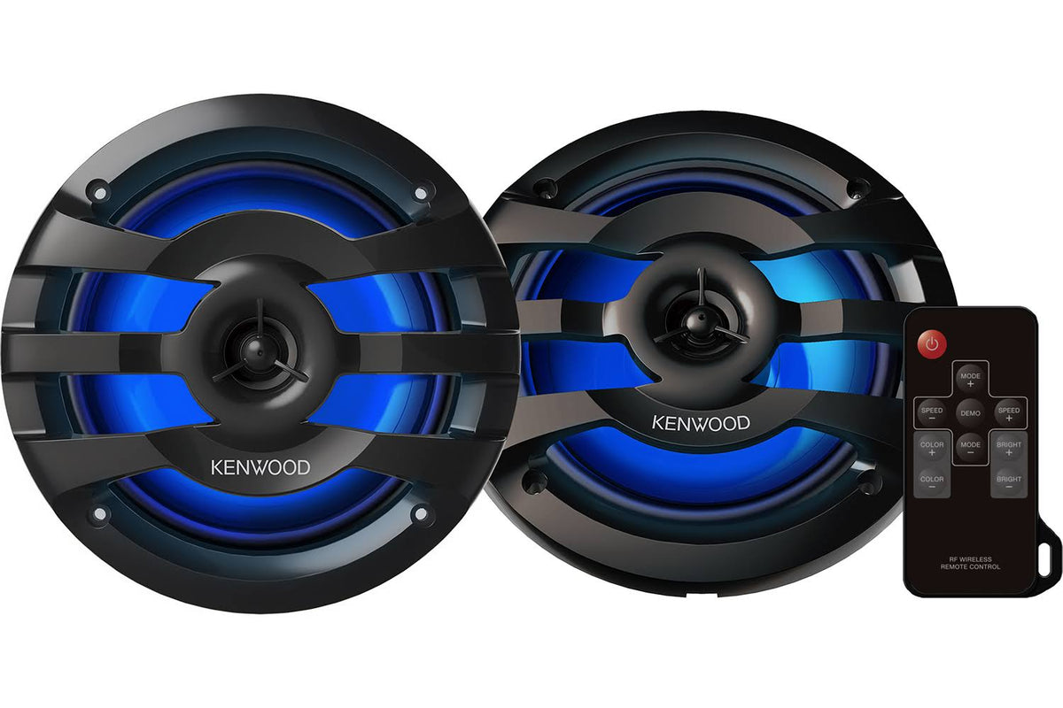 6.75" 2-Way Marine Speaker with RGB Lighting Q8621