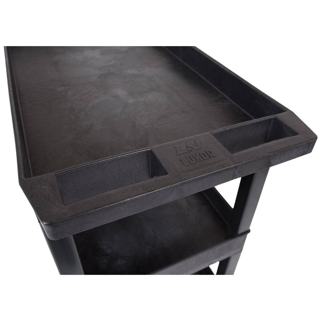 Black 3 Shelves Tub Cart F535