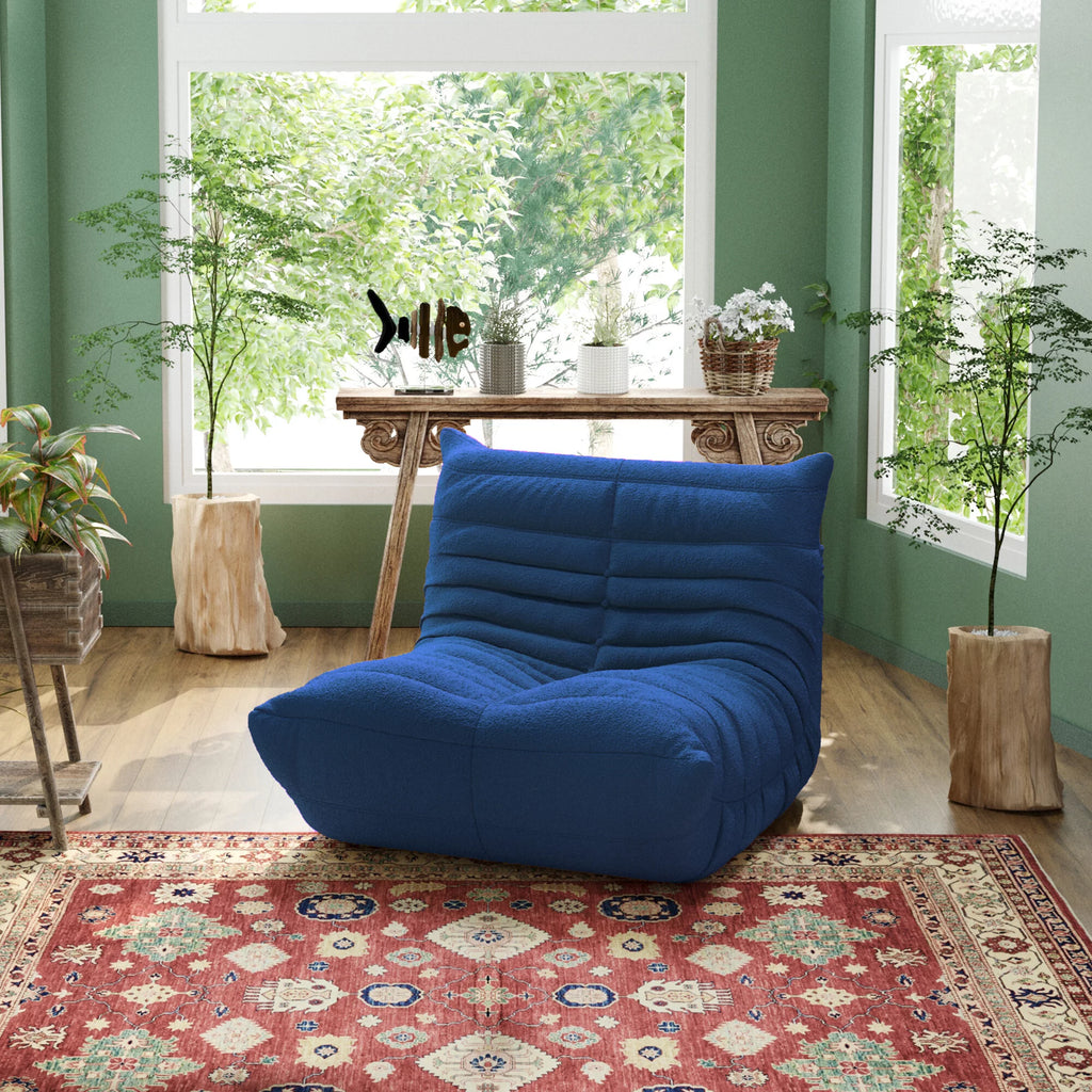 Blue Foam Single Seat Sofa O7766