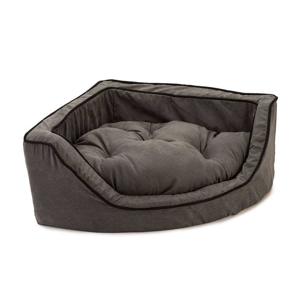 Overstuffed Corner Dog Bed Q44126