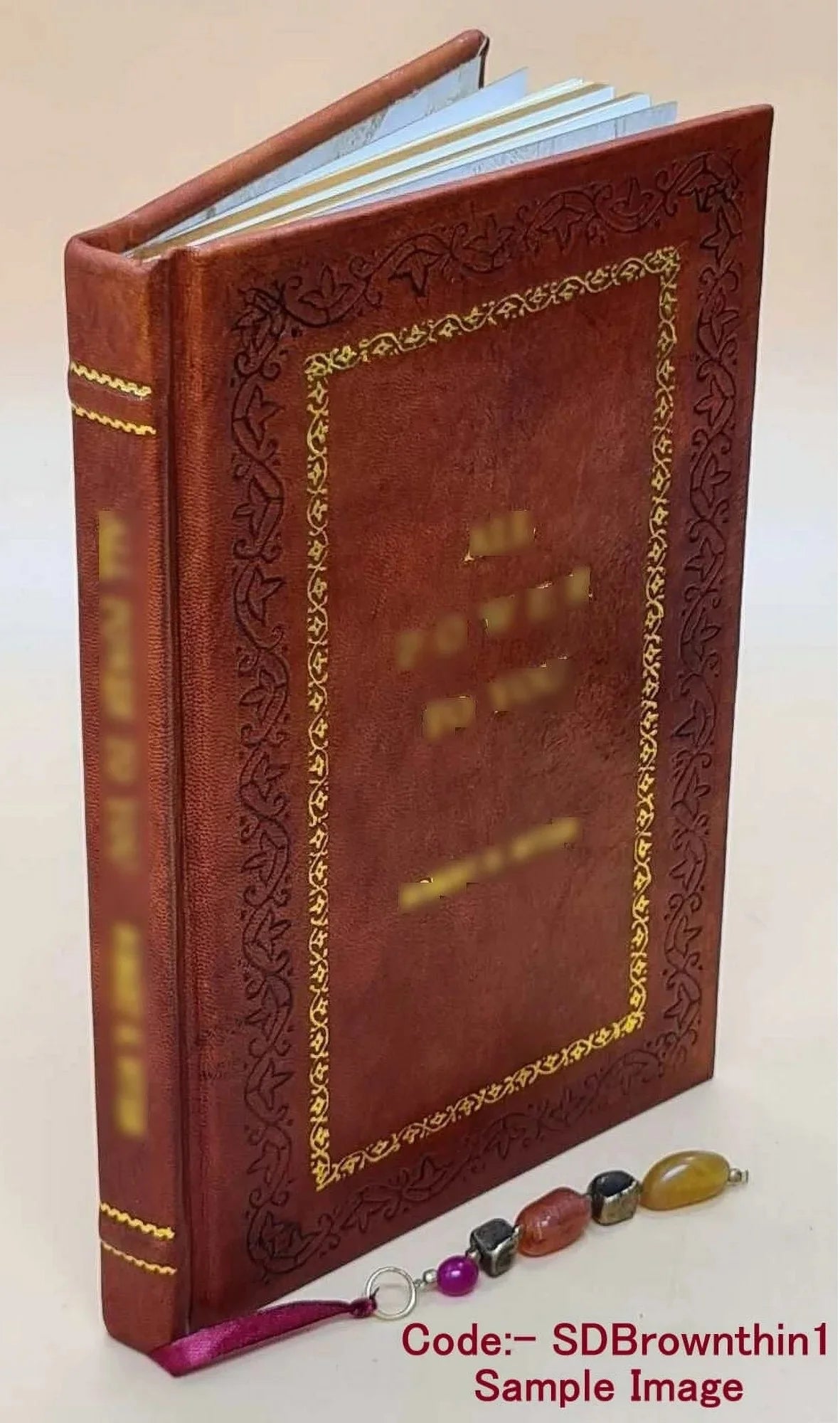 Photographic Manipulation Waxed Paper Process 1885 Premium Leather Bound M324