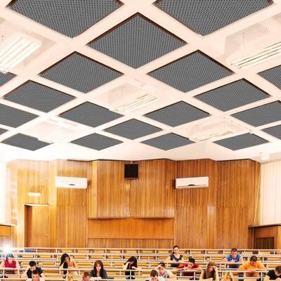2 ft. x 2 ft. Drop-In Aluminum Ceiling Tile in Silver J477159