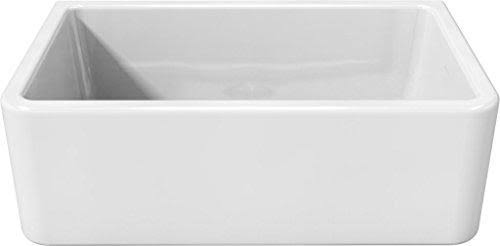 30x22 Reversible Fireclay Farmhouse Sink U825